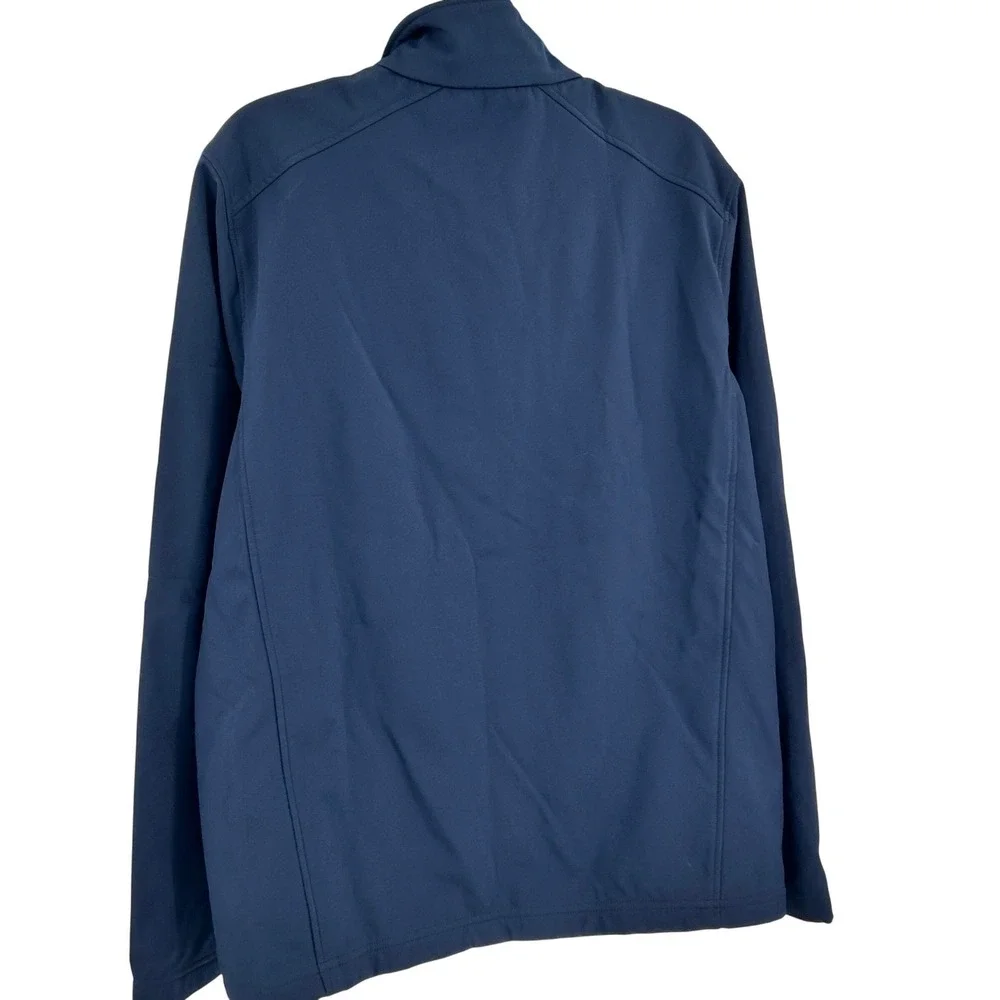 Kariban Softshell Jacket Men XL Navy‎ Blue K401 Water Repellent Gorpcore Outdoor